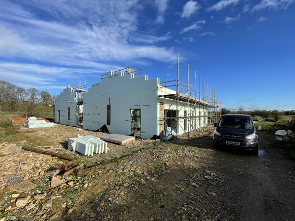 Large barn conversion under construction