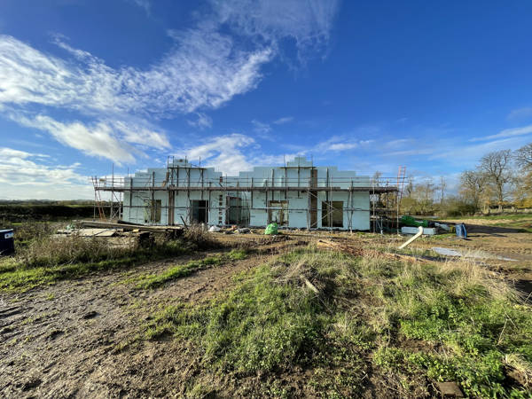 Large barn conversion under construction